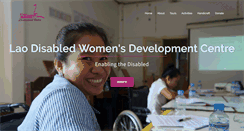 Desktop Screenshot of laodisabledwomen.com